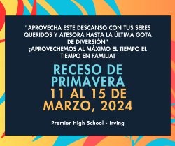 Receso de Primavera